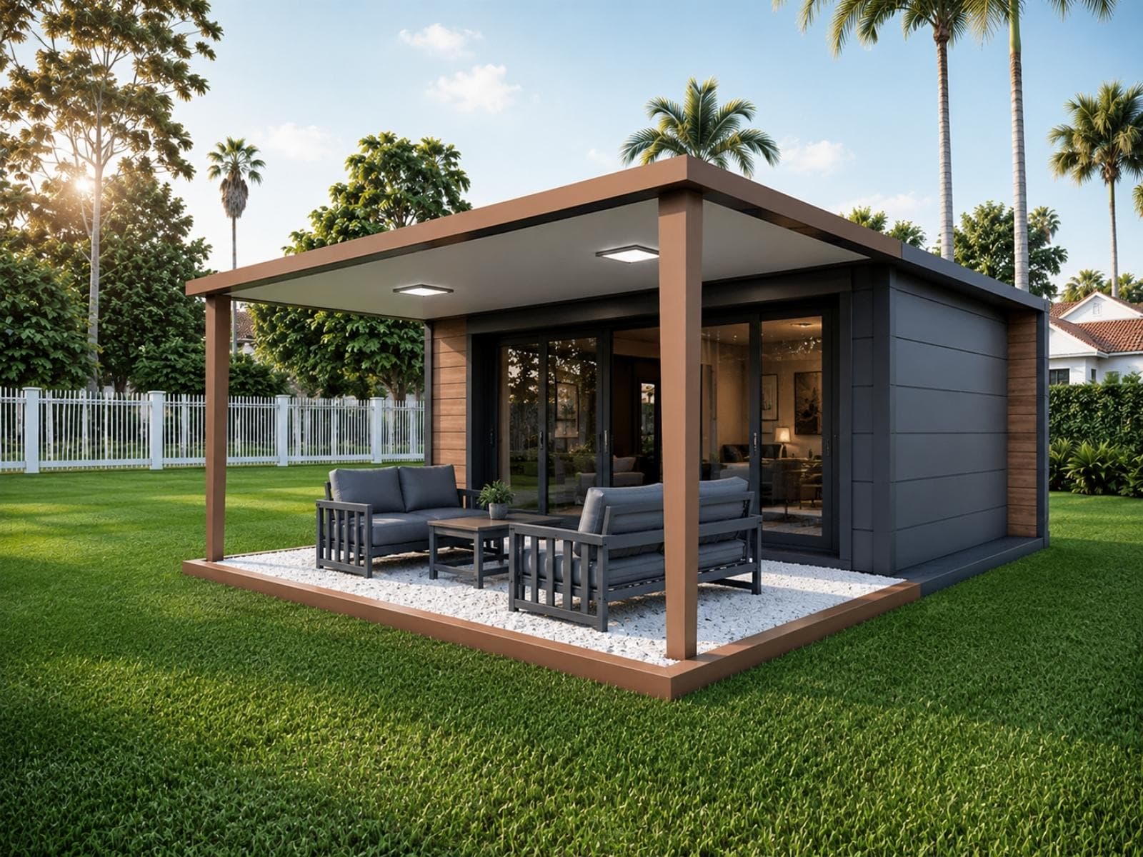 44 m² Tek Katlı Hafif Çelik Ev