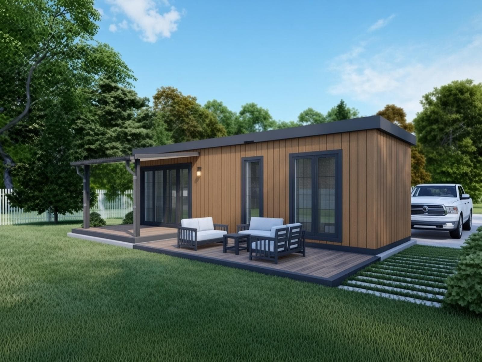 35 m² Tek Katlı Hafif Çelik Ev