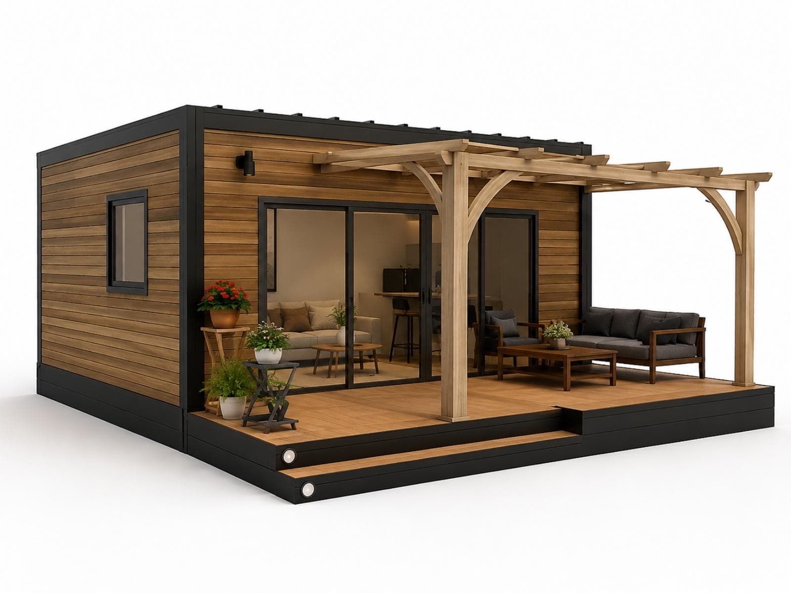 42 m² Tek Katlı Hafif Çelik Ev